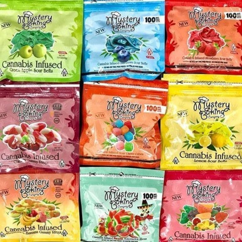 Mystery Baking Gummy Candy 100mg (2 for $18)