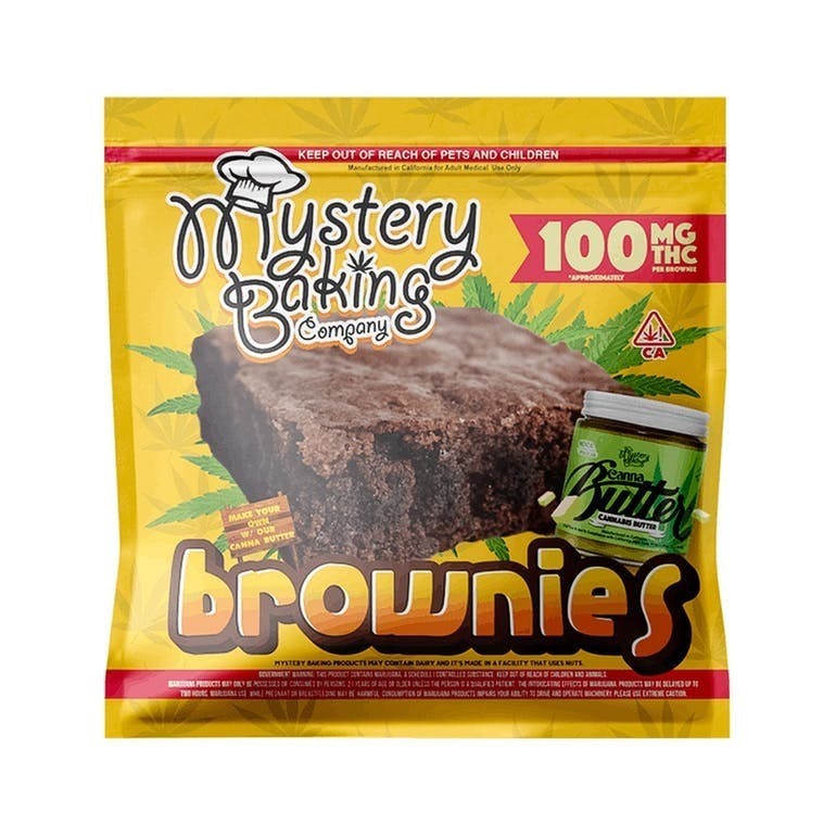 Mystery Baking's Chocolate Brownie 100MG
