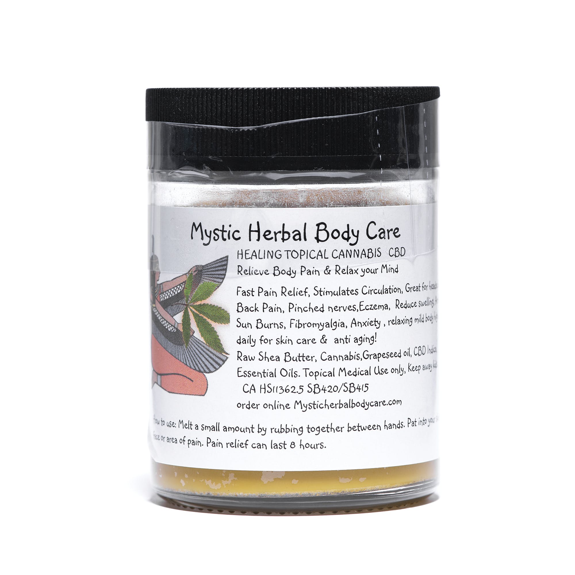 Mystic Herbal Body Cure - 4oz Body Butter