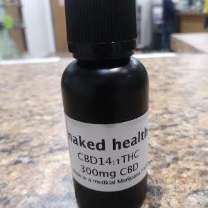 Naked Health 300mg 14:1 CBD:THC Tincture