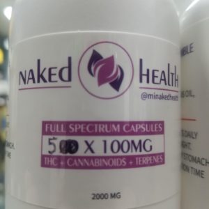 Naked Health Full Spectrum Capsues