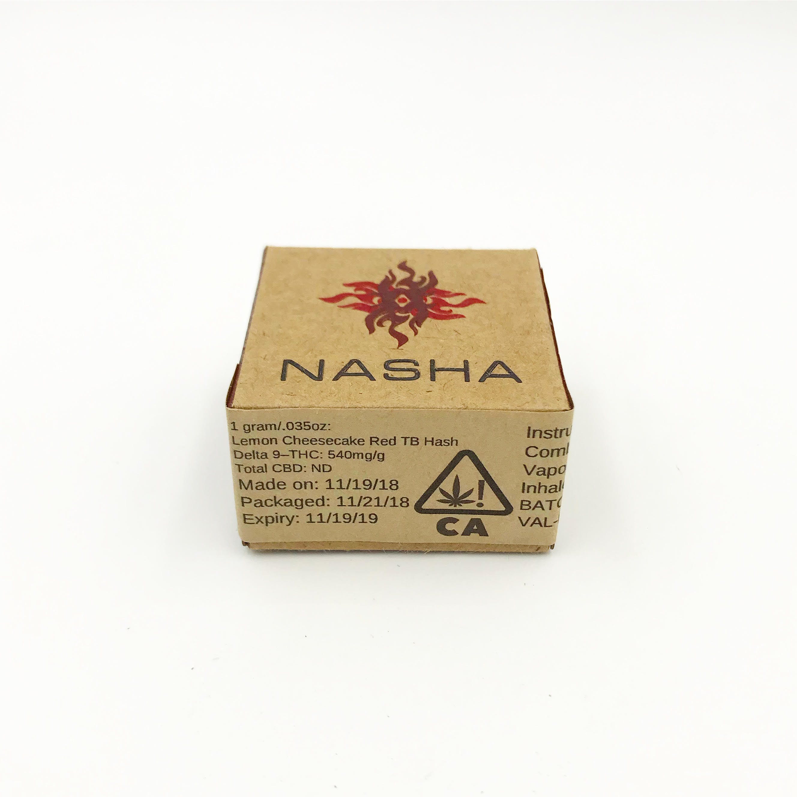 NASHA - Lemon Cheesecake Hash