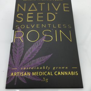 Native Seeds 24k Gold .5g Rosin