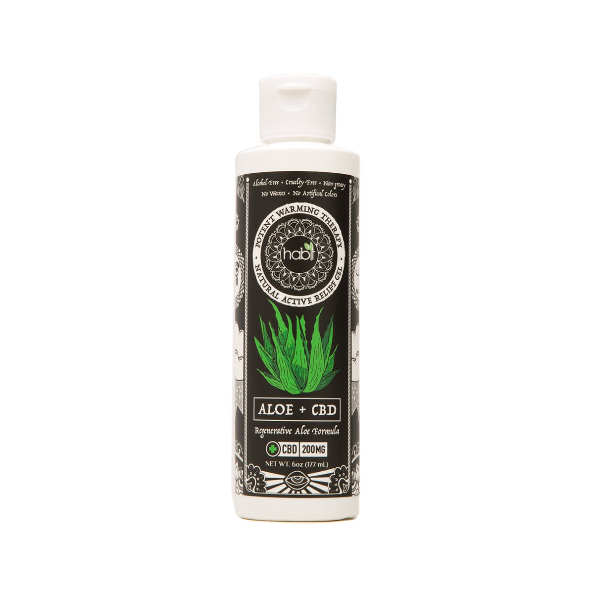 Natural Active Relief Gel Aloe + CBD 200mg
