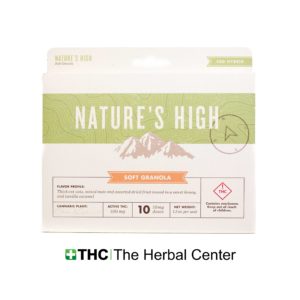 Nature's High CBD Granola Bites 100mg