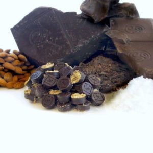 Nature's High Dark Chocolate w/ Orange & Almond (I) 100mg