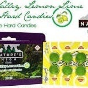 Nature's High Lemon Lime Hardy Candy 300 mg - Sativa