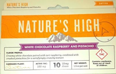 Natures High White Choco 300mg