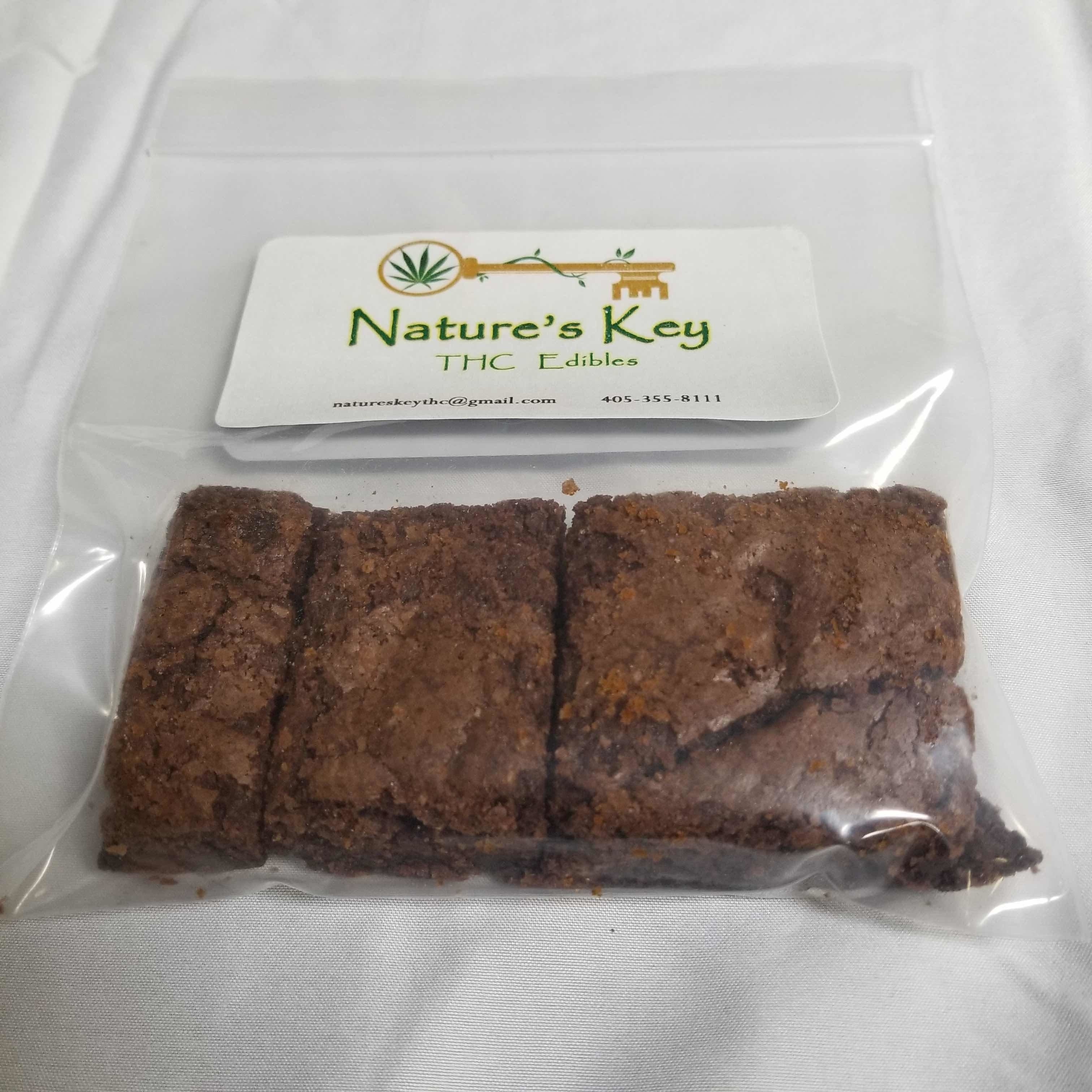 Nature's Key 50MG Triple Chocolate Brownies