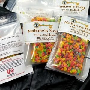 Natures Key Pot o' Luck Treats, Sativa, 50mg THC