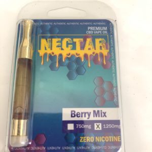 Nectar 1250mg CBD Berry Mix Cartridge