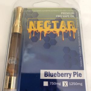 Nectar 1250mg CBD Blueberry Pie Cartridge