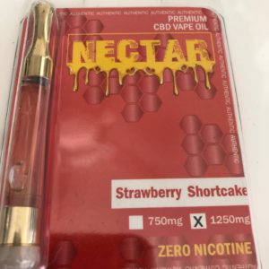 Nectar 1250mg CBD Strawberry Shortcake Cartridge