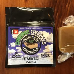 Nelson and Company Organics - Carefree Ice Water Hash Caramels
