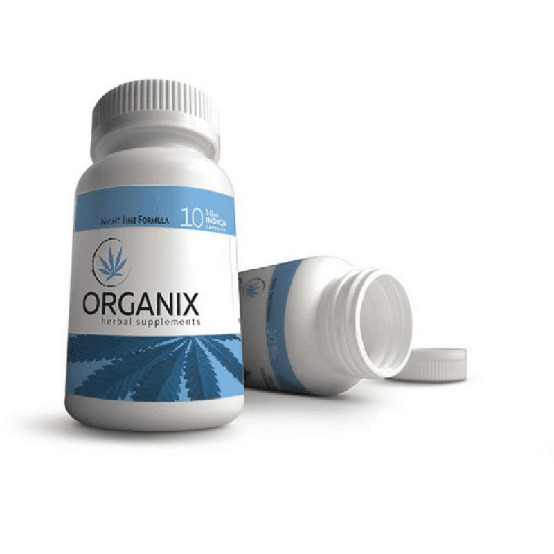 Night Time Capsules by Organix Herbal Supplements