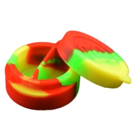 NM0008 Silicone Wax Container 10ml Dual