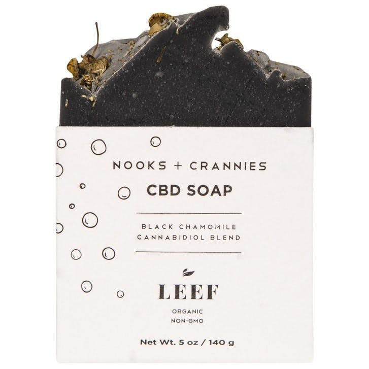 Nooks & Crannies CBD Soap - Charcoal & Clay