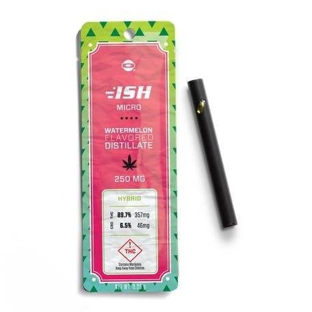 O.Pen ISH Indica Micro 250mg Disposable Vape Pen Flavored