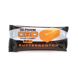 OC Pharm CBD Butterscotch hard candy