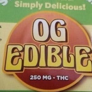 OG Edible 250 MG ~ Cookie