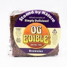 OG Edible 250mg- Brownie