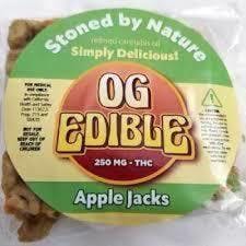 OG Edibles Sugar Stoned 250mg - Apple Jacks Krispy