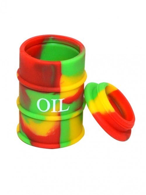 gear-oil-barrel-silicone-container
