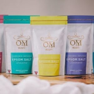 OM- Lemon Ginger Epson Salt