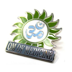 Om of Medicine Pin