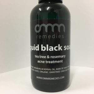 OMM REMEDIES LIQUID BLACK SOAP