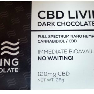 (On Sale) Dark Chocolate Bar By CBD Living