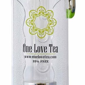 One Love | Tea Infuser Bottle (Glass)