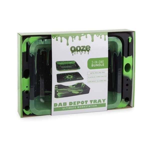 Ooze Dab Depot Tray 3-In-One Bundle