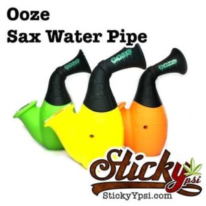 Ooze Saxophone Silicone Water Pipe