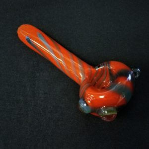 Orange Candy Cane Pipes