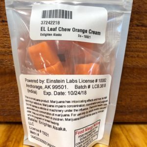Orange Creamsicle LeafChews by Einstein Labs