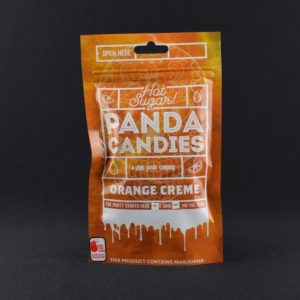 Orange Creme Panda Candies 10pk