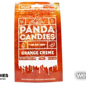 Orange Creme Panda Candies