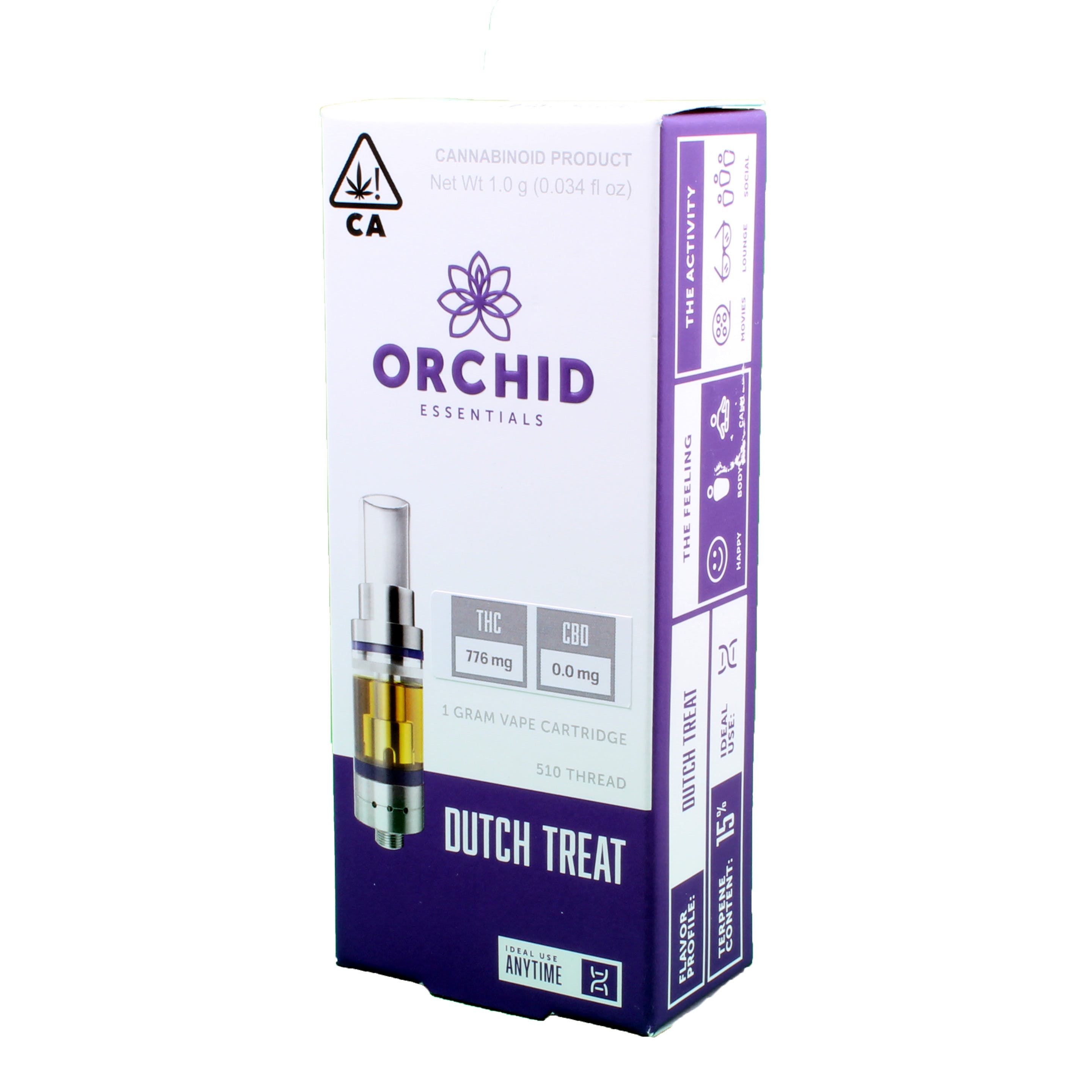 Orchid Essentials - Dutch Treat Cartridge 1ml