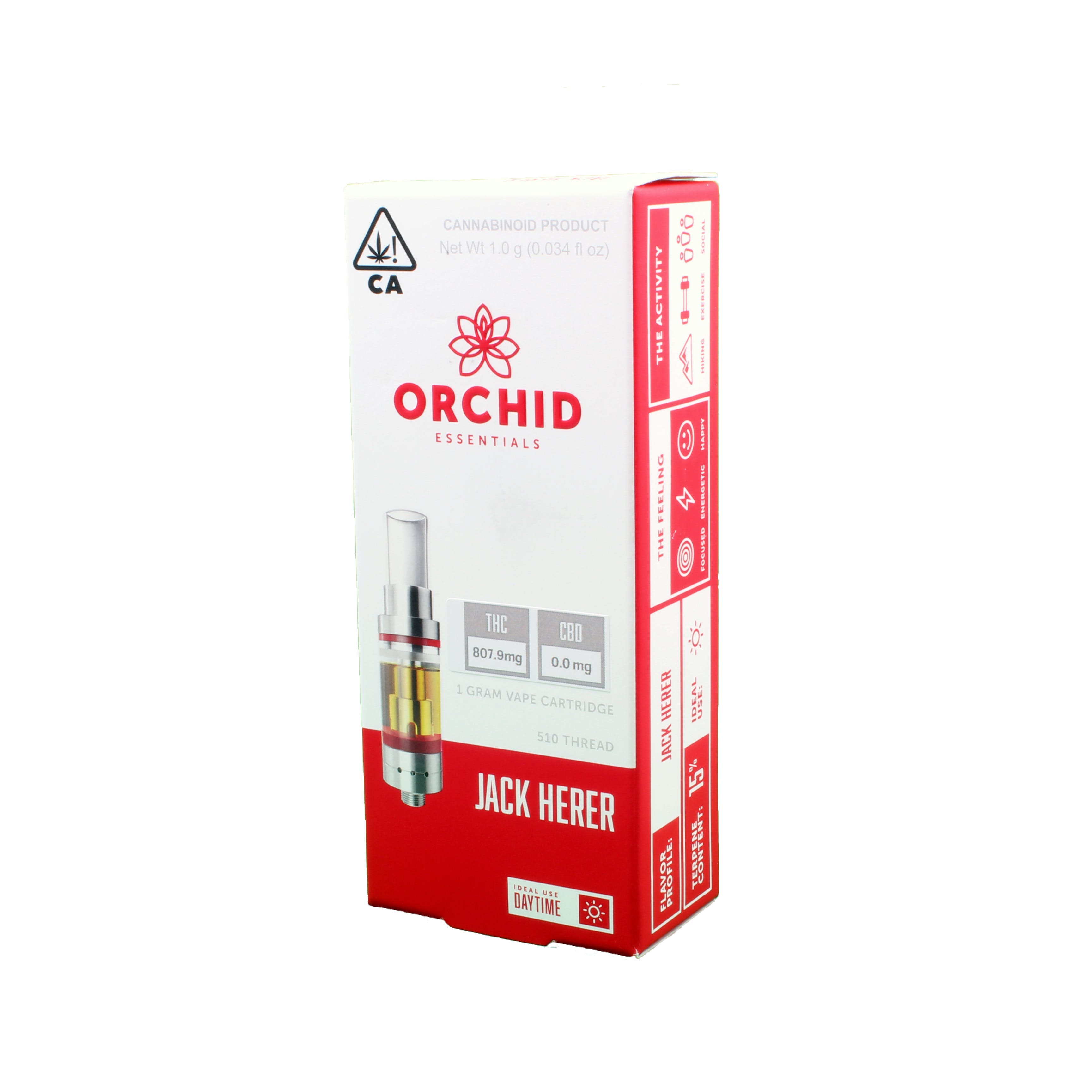 Orchid Essentials - Jack Herer Cartridge 1ml