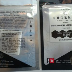 Oregon Diesel x Mango Grape by White Label Extracts