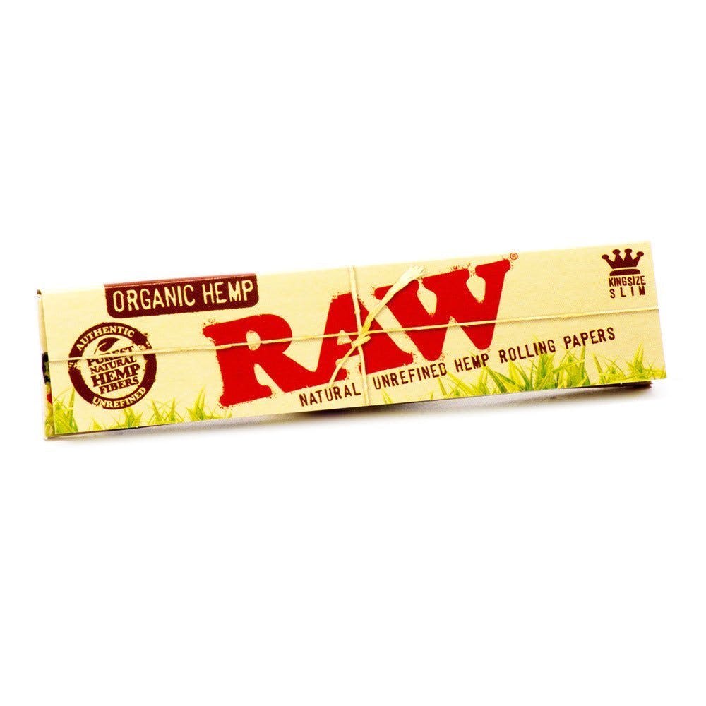 Organic Hemp King Sized Rolling Papers by RAW