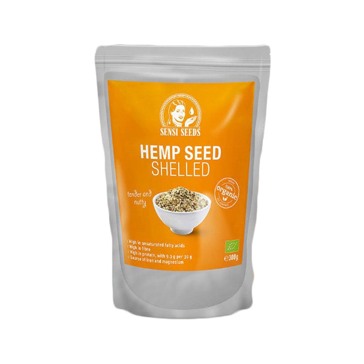 Organic Hemp Seed Shelled (300g)