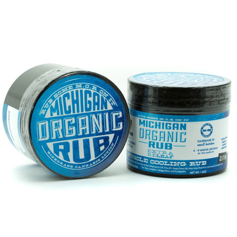 Organic Muscle Cooling Extra Releaf Rub 625mg
