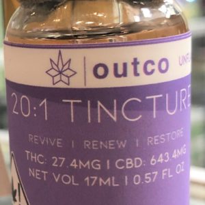 Outco - CBD:THC 20:1 Tincture