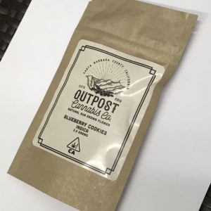 OUTPOST cannabis co. BLUEBERRY COOKIES *NEW*
