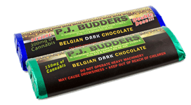 P.J Budders - Dark Chocolate Bar
