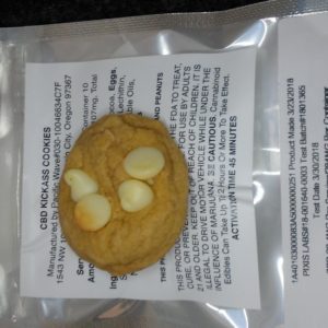 Pacific Wave CBD White Chocolate Chip Cookie