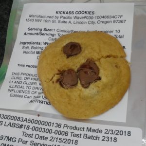 Pacific Wave THC Chocolate Chip Kickass Cookie