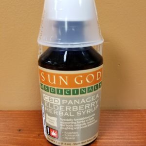 Panacea CBD Cough and Flu syrup - SUN GOD MEDICINALS